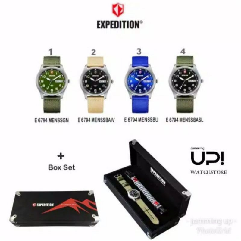 JAM TANGAN PRIA EXPEDITION 6794 E 6794M Expedition 6794 ORIGINAL [ GARANSI RESMI 1 TAHUN ]