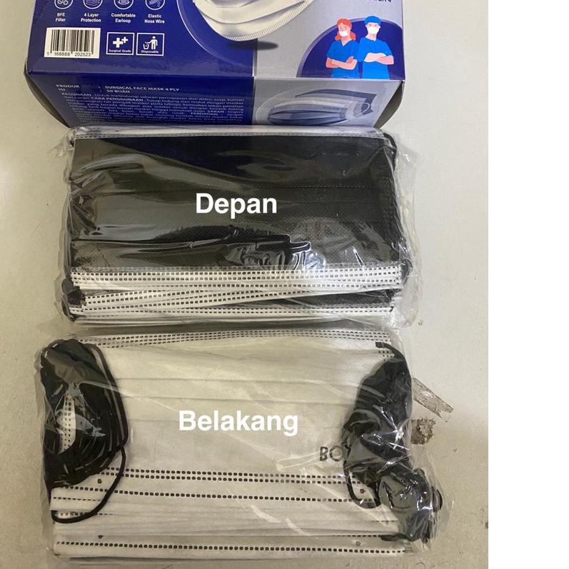 New Product|SQ11|BOLDe Masker Medis 4 Ply isi 50/box Kemenkes RI