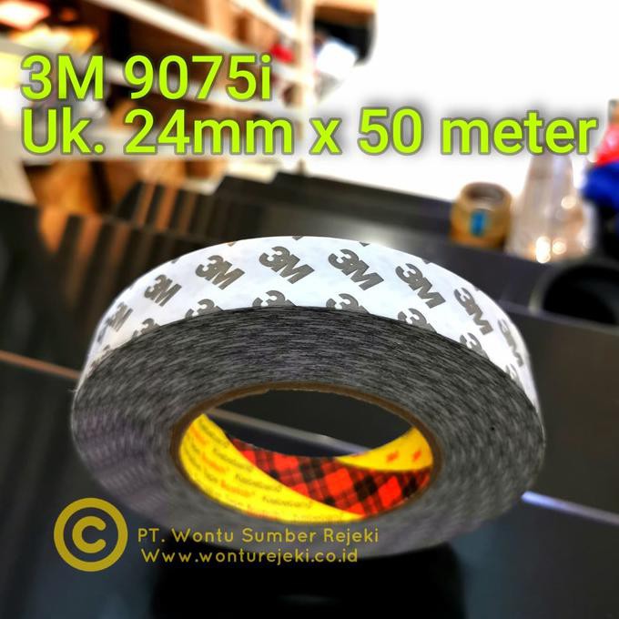 

[[BISA COD]] Double Tape Tissue 3M 9075i / 7385c , Uk. 24mm x 50 Meter DISKON Kode 1323
