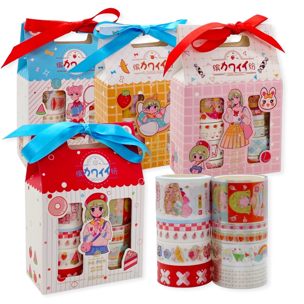 

Scoop Masking Washi Tape Set Japanese Girl 64381000