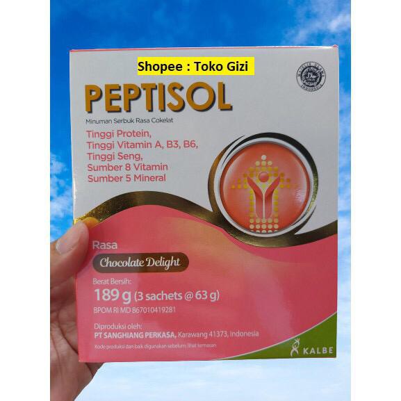 

SUSU PEPTISOL 189 g kemasan terbaru