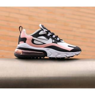 pink and blue nike 270 react