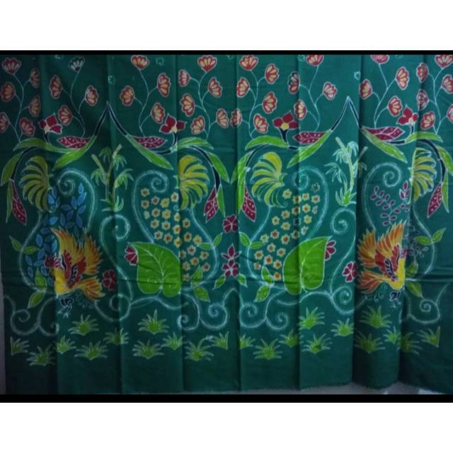 Kain Batik tulis motif ayam jago