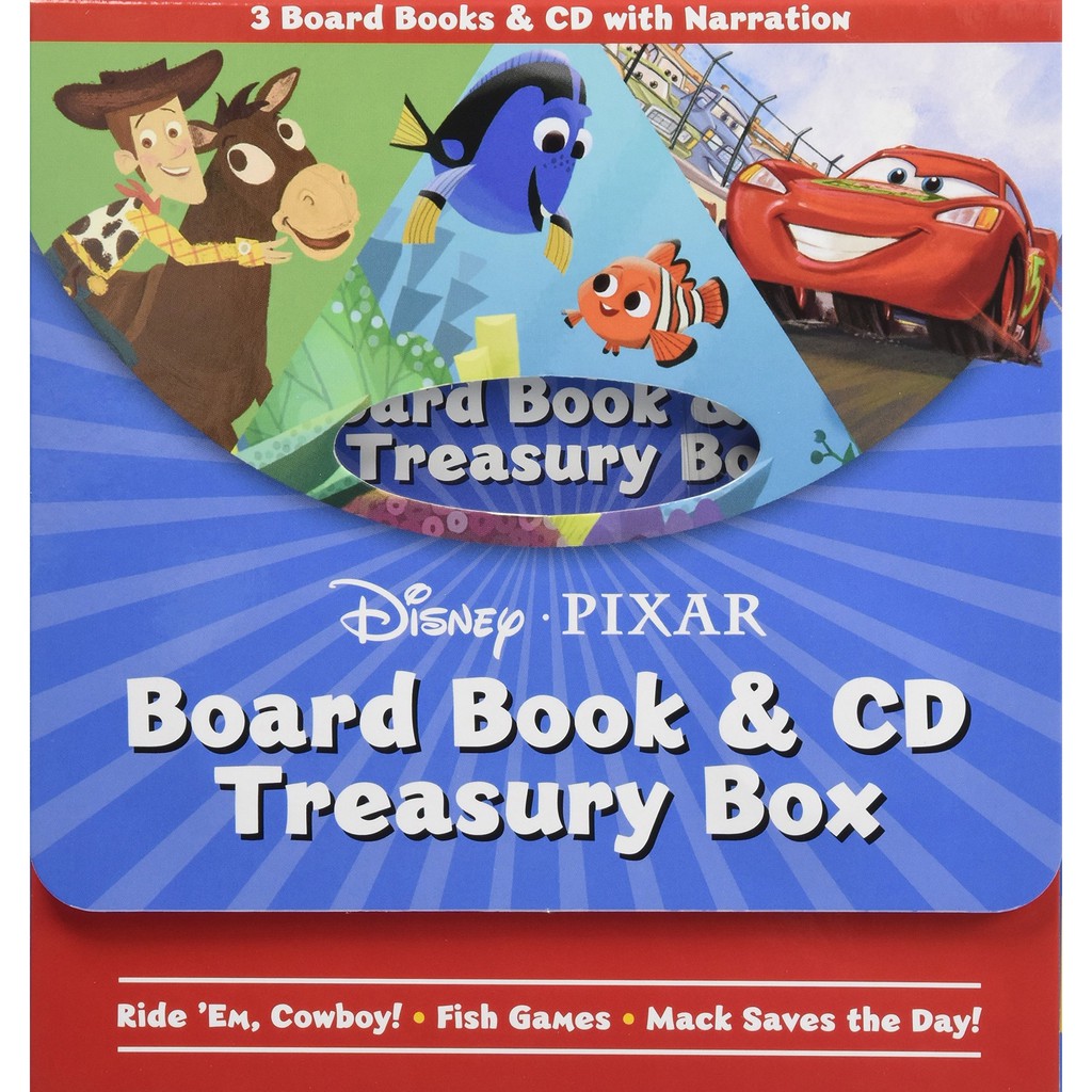Disney Pixar : Board book & CD Treasury Box