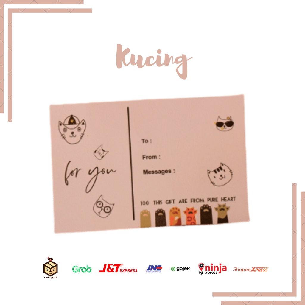 

sumopack - kartu ucapan/greeting card/kartu ucapan unik/kartu ucapan design lucu