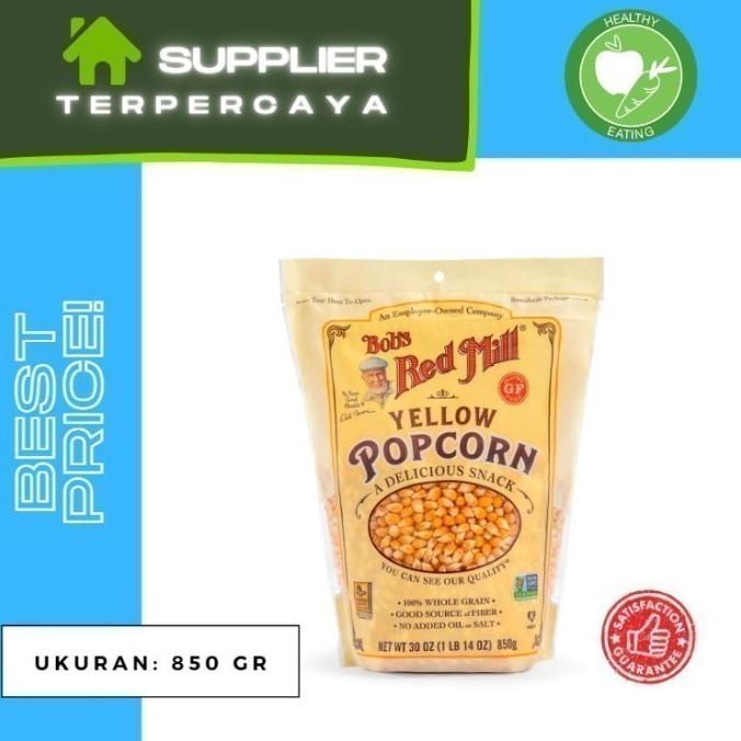 

Bob's Red Mill Yellow Popcorn 850gr Organic | GF - Non GMO - Vegan