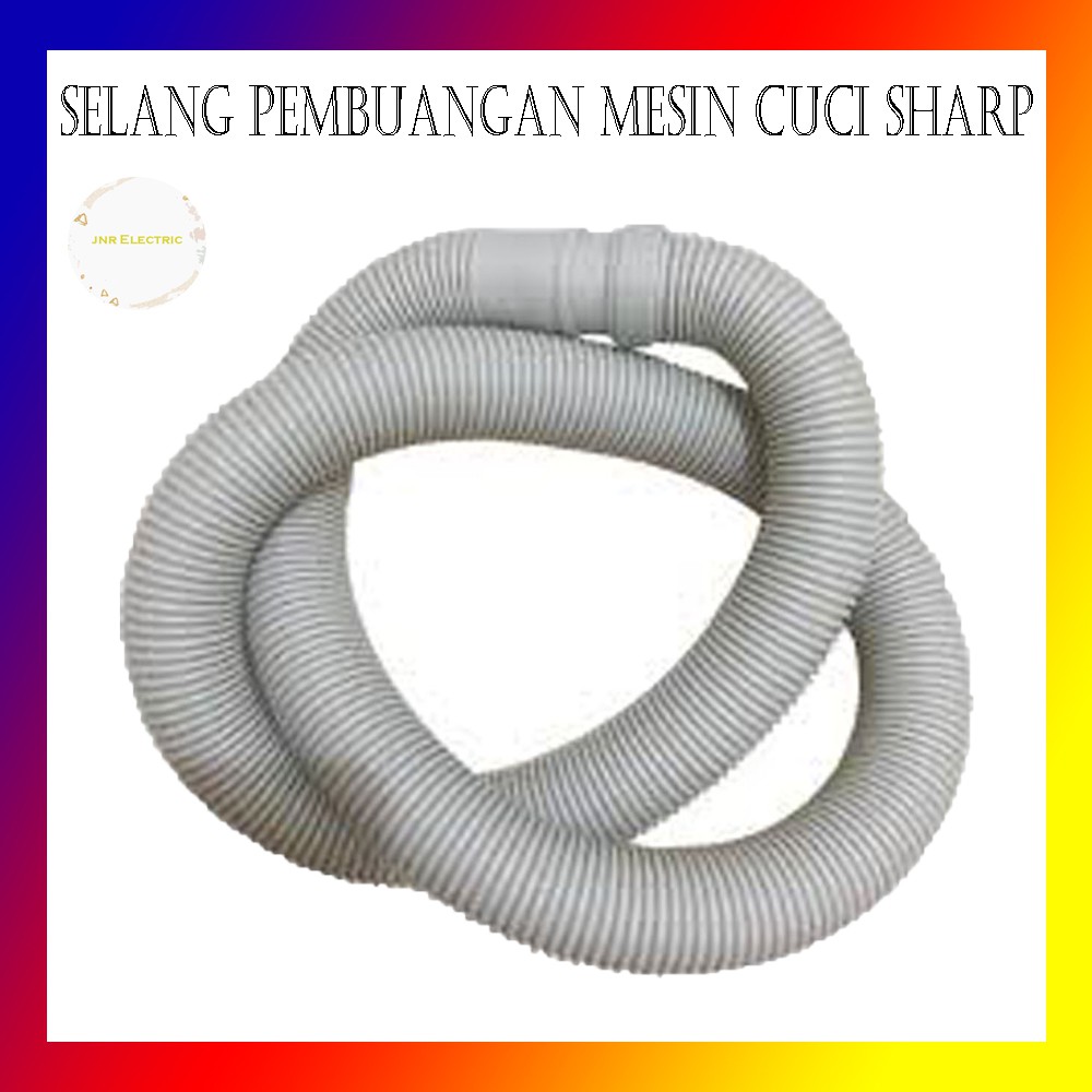 Selang mesin cuci pembuangan Sharp original
