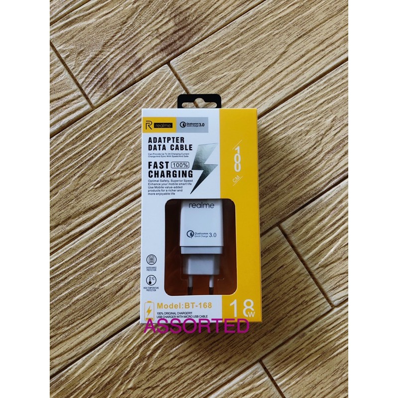 CHARGER REALME TC REALME FAST CHARGING BT-168