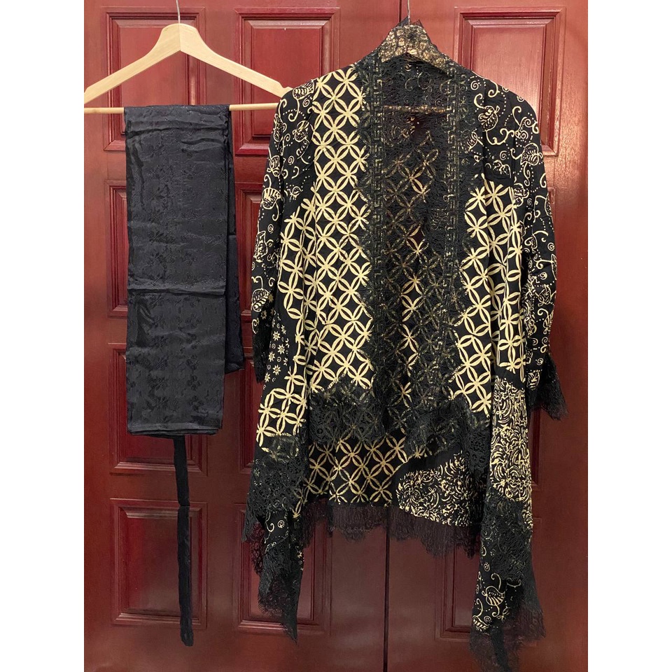 set viscose outer lace/batik