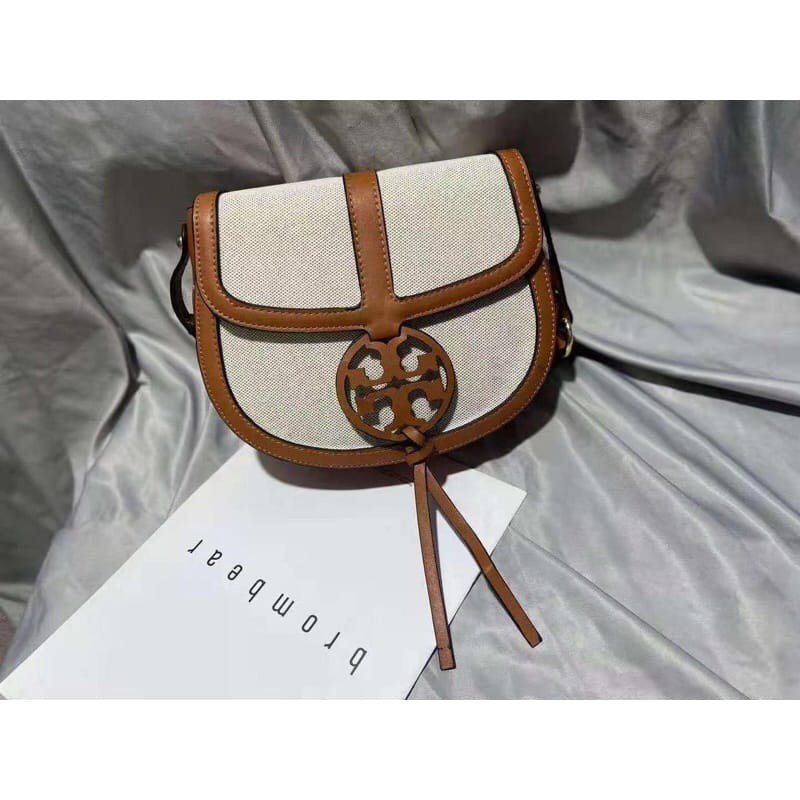 Tas Wanita | TB Miller Canvas Quadrant Saddle Bag