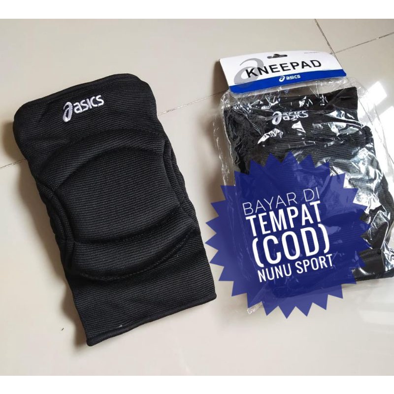 DEKER LUTUT - KNEEPAD ASICS V2 SEPASANG - PELINDUNG LUTUT ASICS V2 - DEKER LUTUT ASICS BUSA VOLLY - 