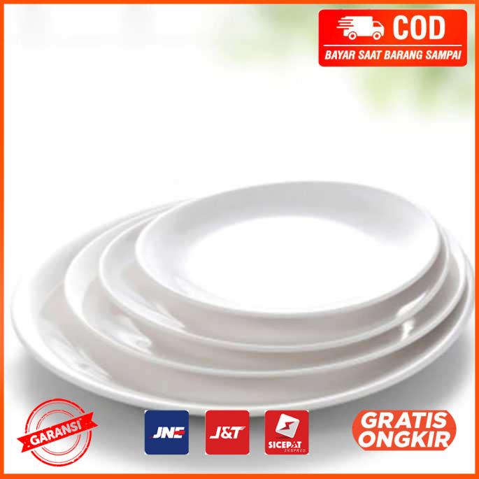 Piring Plastik Melamine Dish Plate 11 Inch - DS-028-11