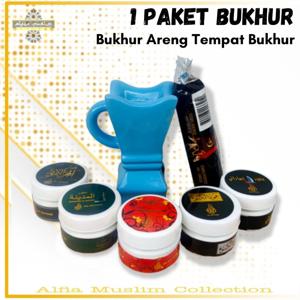 Buhur Ar - Rayhan 1 Paket Buhur Arang Dan Prapen