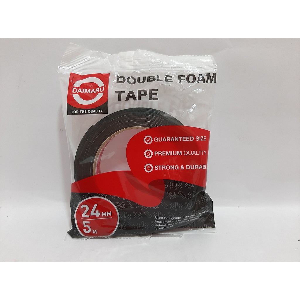 

Double Tape Busa DAIMARU 1 Inchi 24mmx5Meter / Hijau