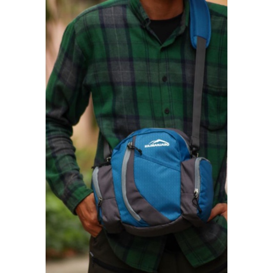 Travel Pouch - Tas Selempang Kilimanjaro Cendana - Sling Bag Kilimanjaro