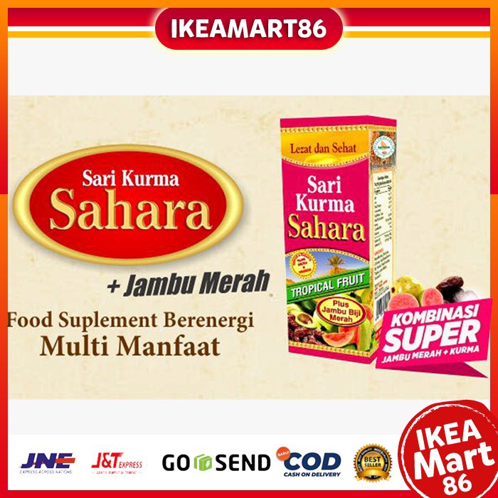 

Sari Kurma Sahara Plus Jambu Biji Merah