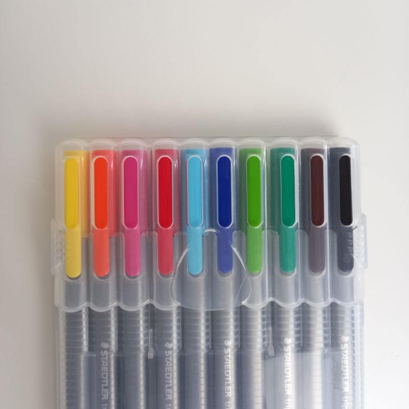 

Fineliner Staedtler 10 pcs set [Preloved]
