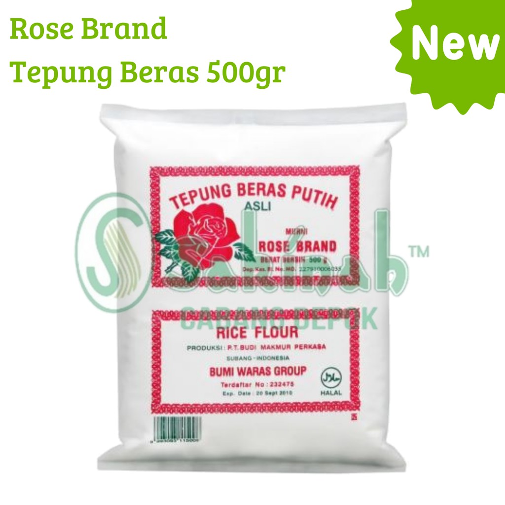 

Paling Laris! Rose Brand Tepung Beras Putih 500g