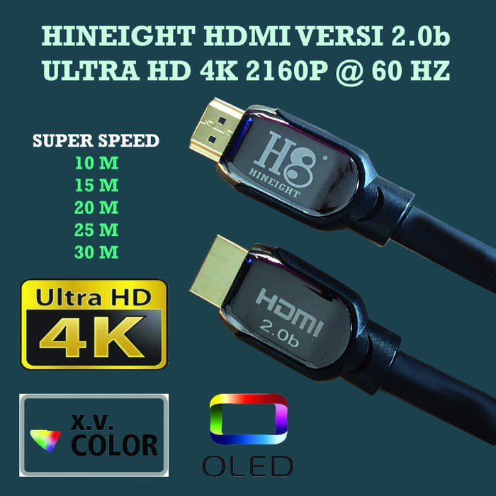 Accessories Kabel HDMI To HDMI V2.0b UHD 4K 15 Meter (HINEIGHT(H8))