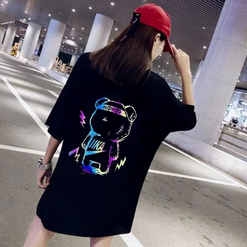 kaos murah kaos putih pria anime korean style round neck short t shirt pria loose korea kaos couple