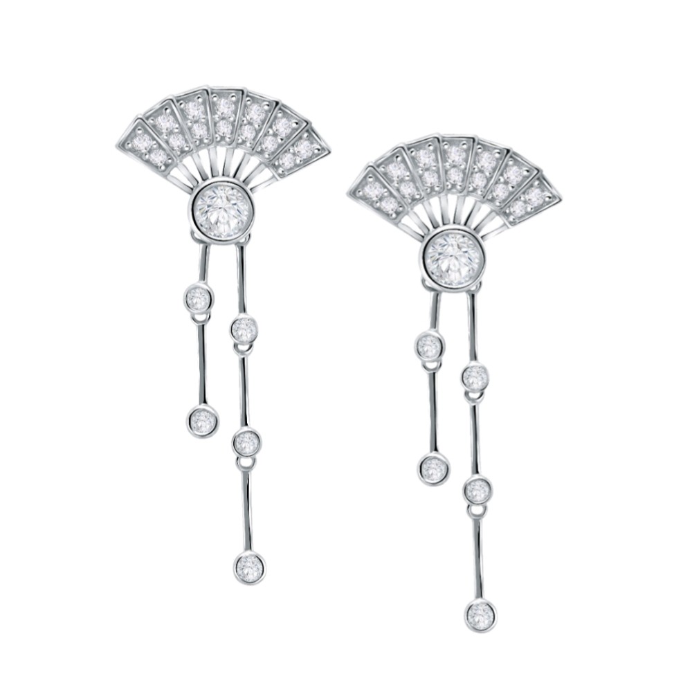 

Dominique Jewellery- Anting Eastern Fortune Sandra Dewi Gold 75,5% SNI