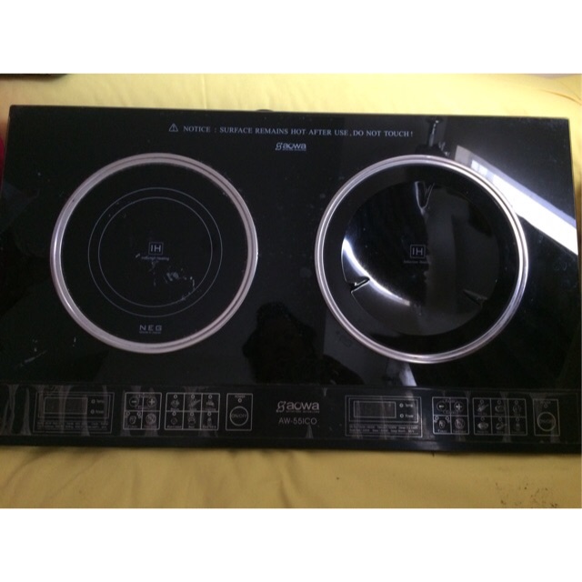 Kompor Listrik Aowa lengkap wajan penggorengan panci2 steel