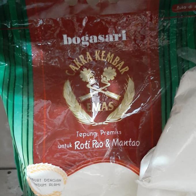 

Cakra Kembar Emas Pao 5Kg Tepung Bakpao/Mantao Kualitas Terbaik