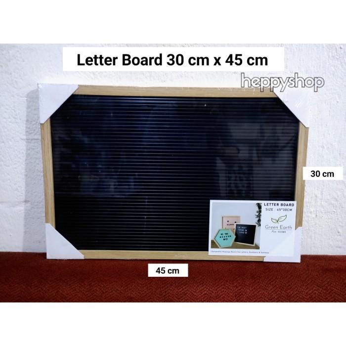 

Letter Board Huruf 30 Cm X 45 Cm, Papan Huruf Nama Bayi
