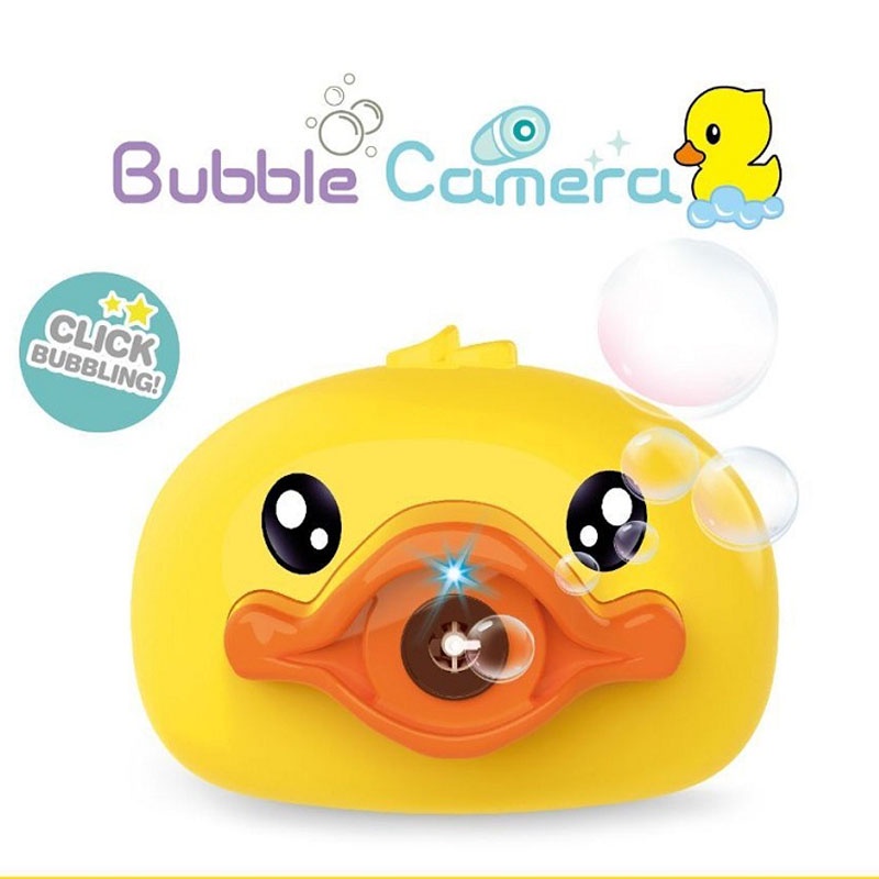 Minan Anak Bubble Camera/Mainan Anak Bubble Machine Beautiful Music-Duck