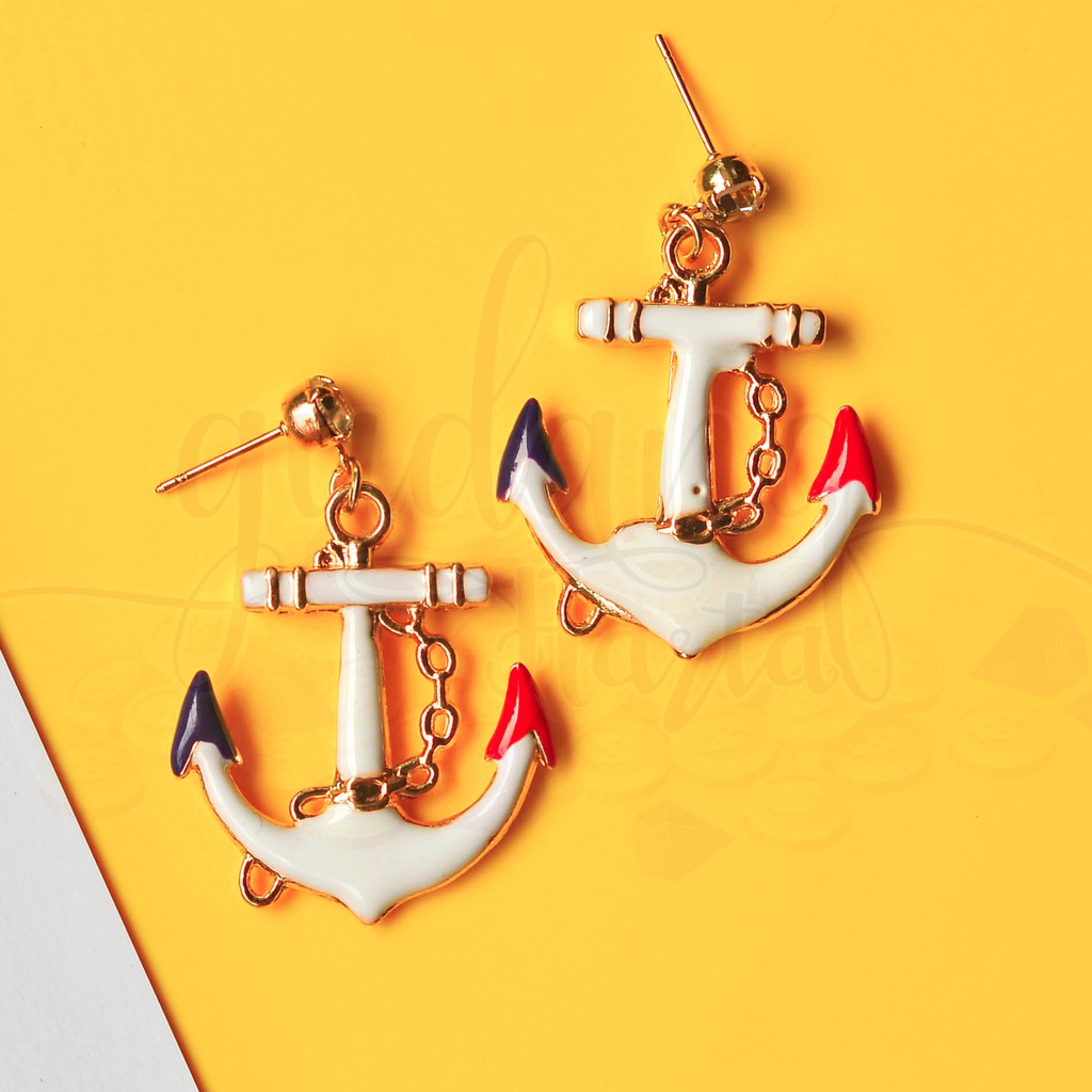 Anting Stud Panjang Sailor Anchor GH 203518