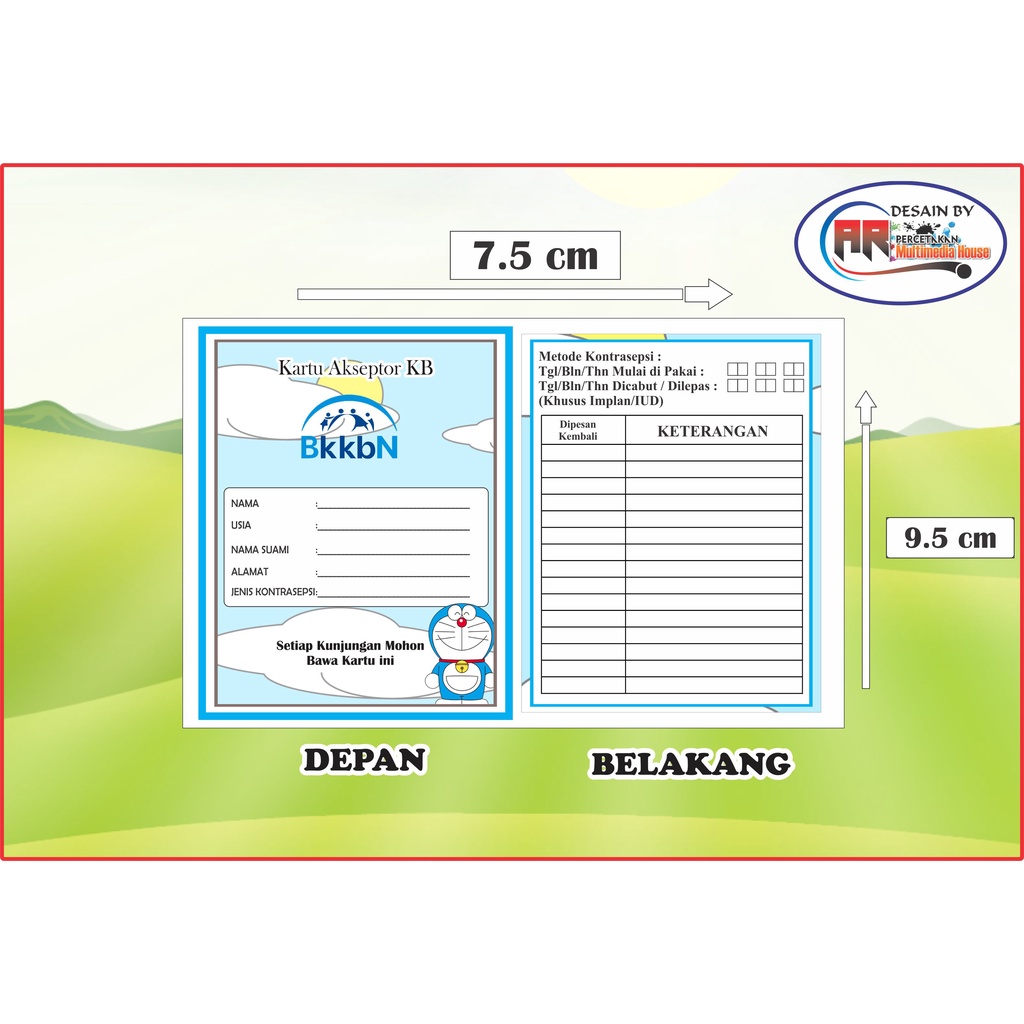 

Kartu akseptor kb unik