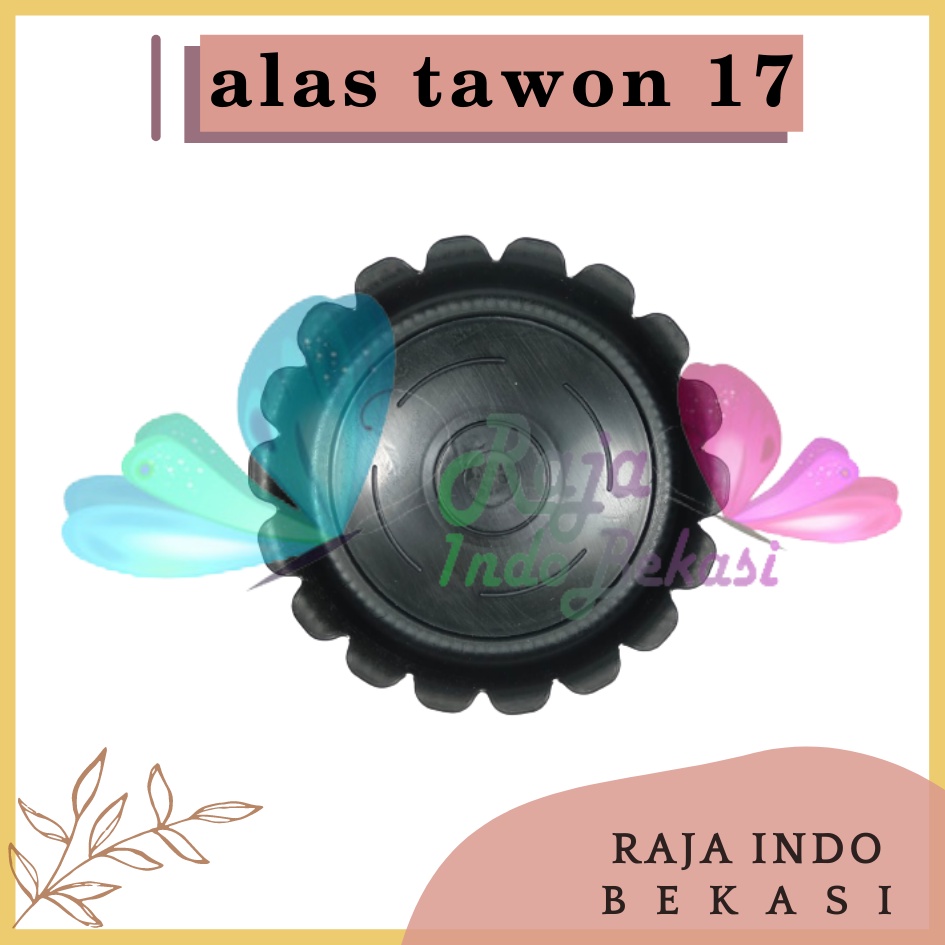 Alas Pot 17 Hitam Tray / Gbl / Eco / Alas Tawon 17 Hitam Tatakan Pot Tawon Pirus Hitam 21 18 Cm