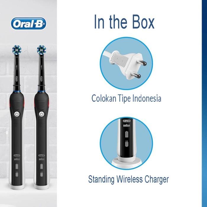 Oral-B Pro 2 2000 2500 2900, Sikat Gigi Elektrik dengan Sensor Tekanan