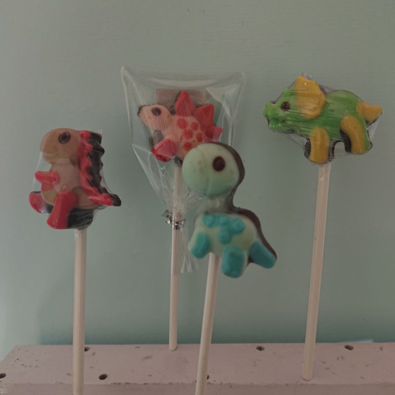 

Lolipop Cokelat Dinosaurus