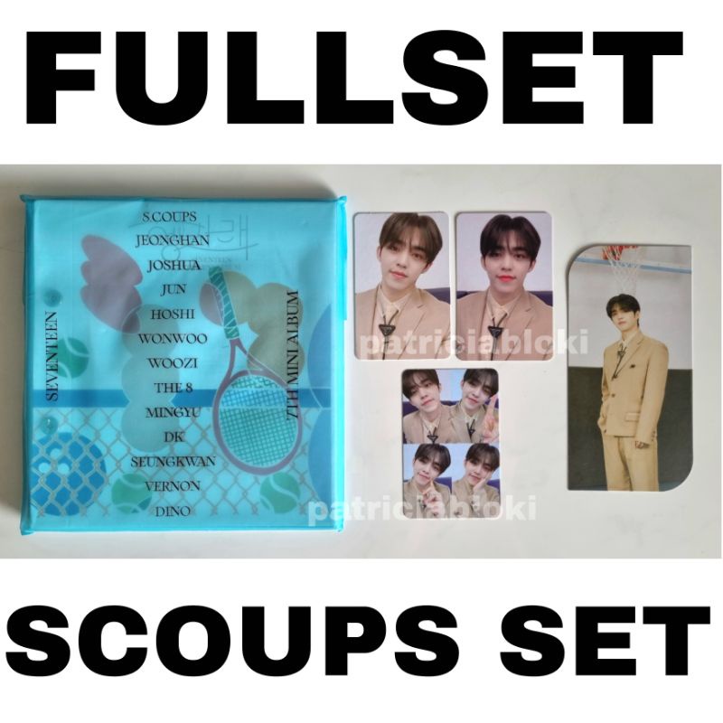 Fullset 7th Mini Album Seventeen Henggarae Net Ver Scoups S.coups Cheol Photocard Pc Unsealed Grid h