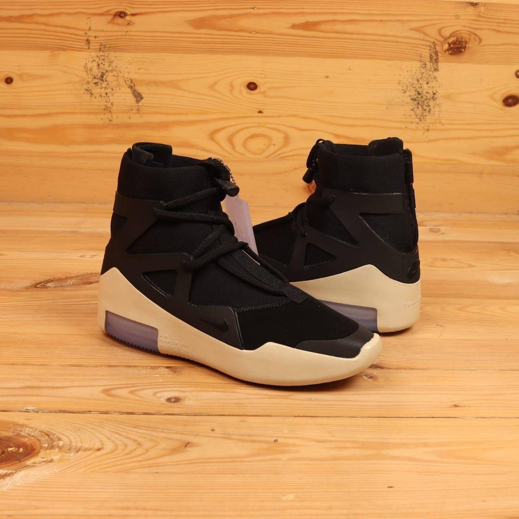 Nke X Fear Of God 1 Black Light Bone