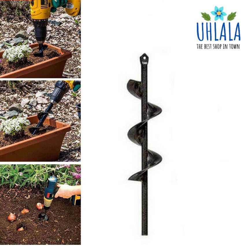 MPT Mata Bor Penggali Tanah Garden Drill Steel Titanium Spiral