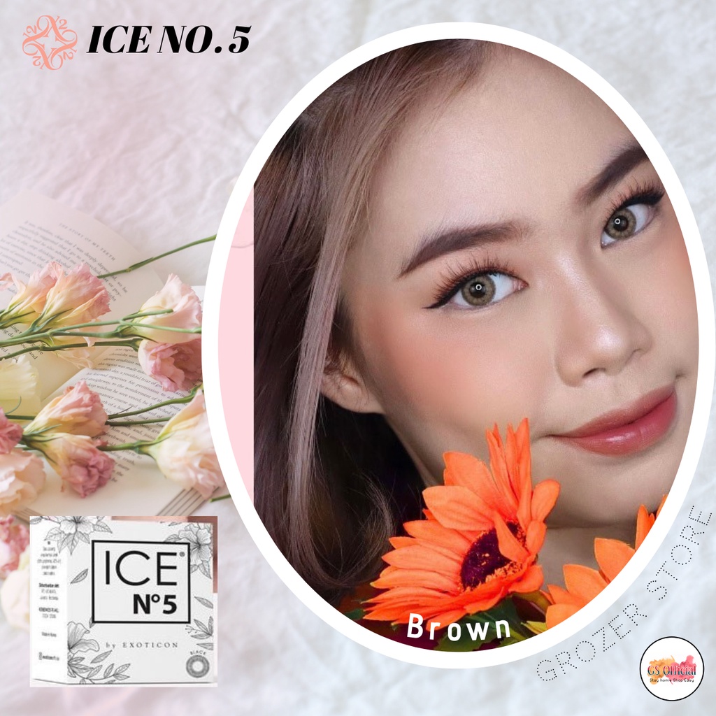 SOFTLENS ICE NO. 5 BY EXOTICON - MINUS - 6.50 S.D - 10.00