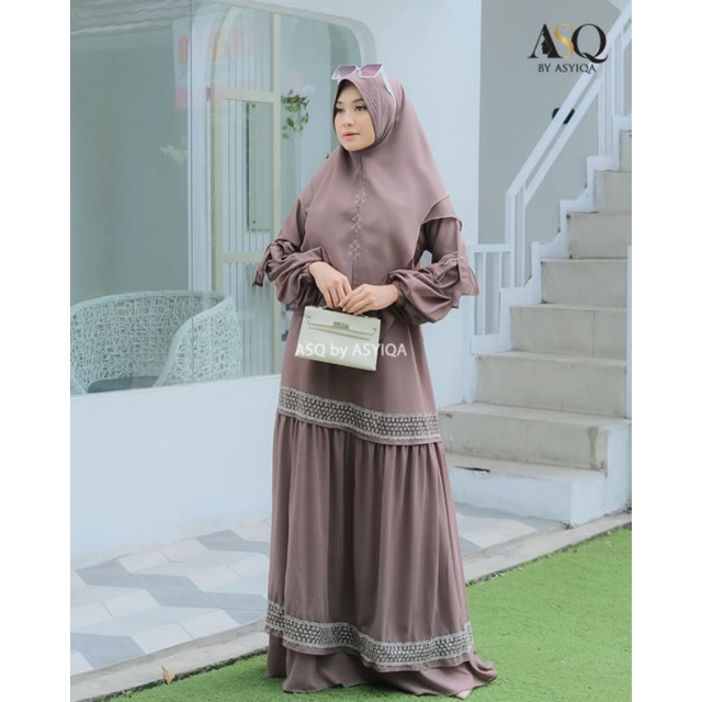 GAMIS FARINA SYAR'I SET KHIMAR PREMIUM BRANDED