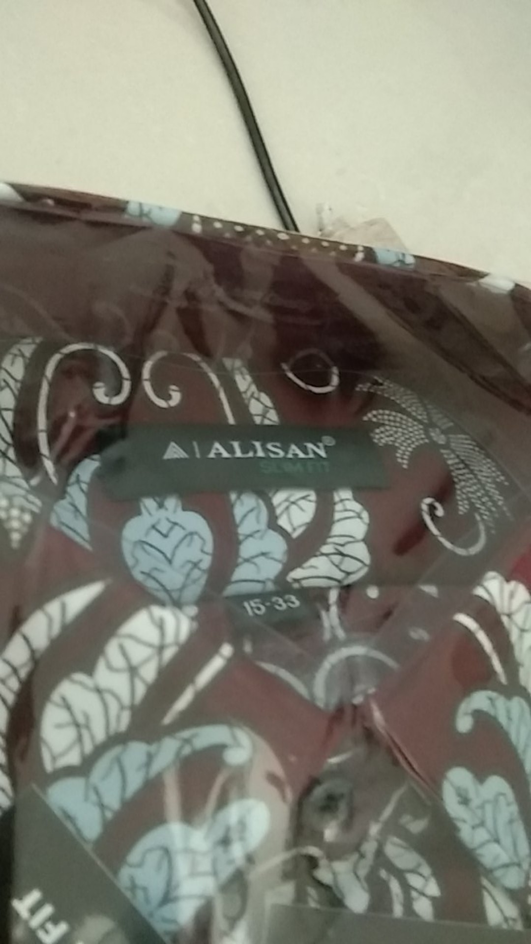 Alisan Kemeja Batik Printing Slimfit Panjang