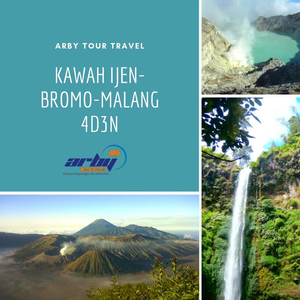 Paket Wisata Kawah Ijen Bromo Malang 4 Hari 3 Malam