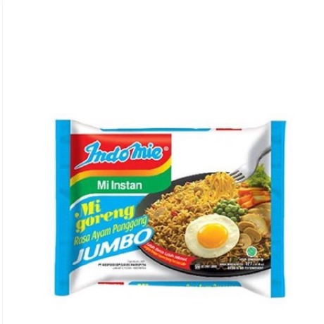 INDOMIE GORENG AYAM PANGGANG JUMBO 127 gr