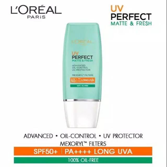 Loreal Paris UV Perfect Matte & Fresh Long UV SPF 50/PA+++