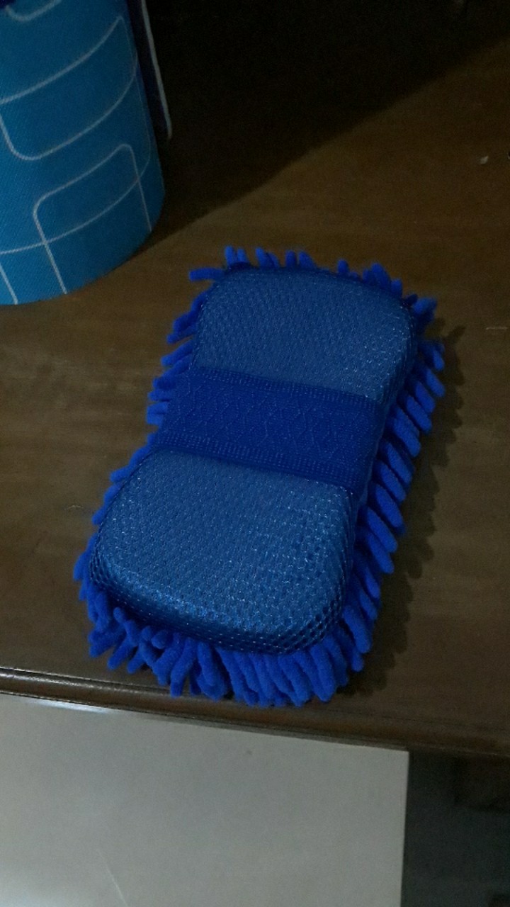 Sponge Cuci Mobil - Microfiber Cendol - Busa Lap Microfiber Pembersih