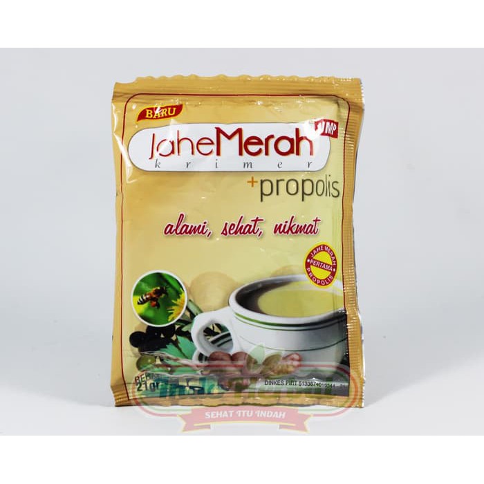 

Ori Jahe Merah Propolis Instan / Seduh Sachet Asli