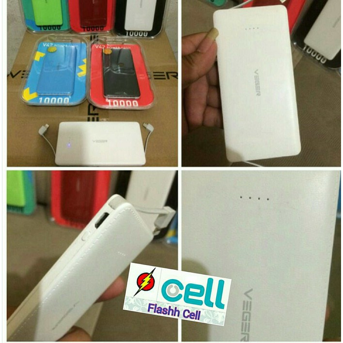 power bank Veger 10.000 mAh V42 10.000mah Original