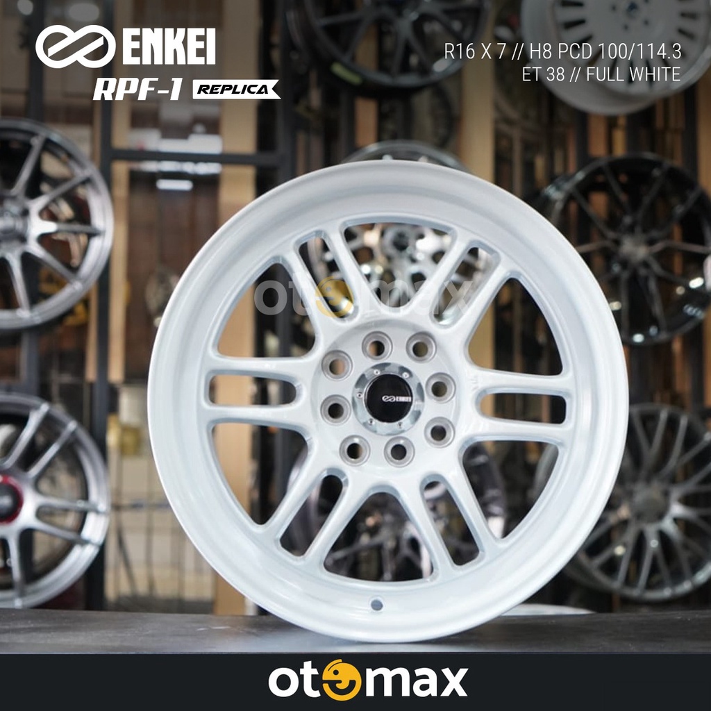 Jual Velg Mobil Enkei RPF1 Ring 16 Full White Shopee Indonesia
