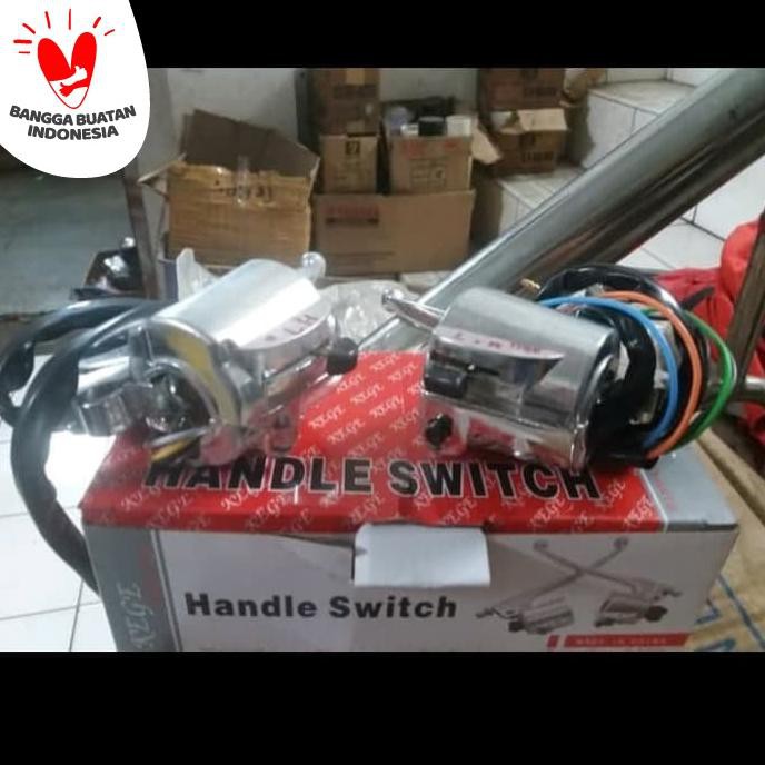 Saklar Kiri Cb 100 Cb100 H90 Dan Saklar Kanan Seset Dengan Handel