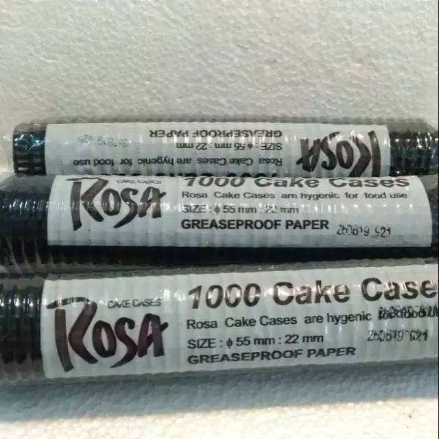 Cup Kue Nastar warna Hitam 1000 pcs