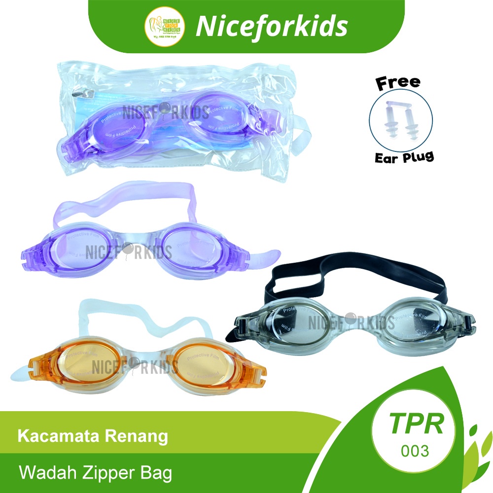 Kacamata Renang Anak 3+ TPR001/ TPR003 / TPR004 / TPR005 / Swim Goggles